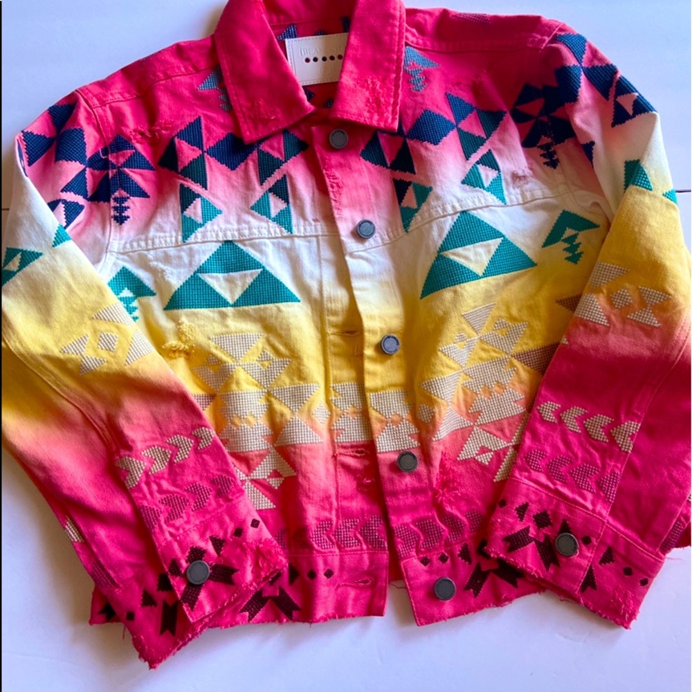 Women’s never worn jean jacket.